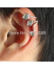 Hot new style moda wiatr pozostawia ear cuff klipsy biżuteria akcesoria darmowa wysyłka