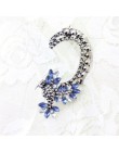 1 pc kobiety moda Rhinestone krystaliczna dziesięciu różnych stylów kolczyk Ear spinki do mankietów biżuteria 245971