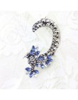 1 pc kobiety moda Rhinestone krystaliczna dziesięciu różnych stylów kolczyk Ear spinki do mankietów biżuteria 245971