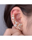 1 pc kobiety moda Rhinestone krystaliczna dziesięciu różnych stylów kolczyk Ear spinki do mankietów biżuteria 245971