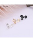 Kreatywny dokręcania zaklęcie Ear Cuff klipsy damska biżuteria na prezent geometryczne nie piercing-Clip drążą U wzór biżuteria