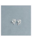 Trusta 100% 925 Sterling Silver Hollow oddział Ear spinki do mankietów na kolczyki dla kobiet dziewczyna bez Piercing kolczyki b