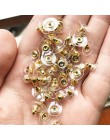 50 sztuk DIY Craft akcesoria Silicon Stud kolczyk powrót korki Ear Post Nuts komponenty do biżuterii złoto i srebro