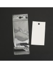 Doreen Box hot-100 zestawów zaczepy na ucho kolczyk wyświetlacz karty 9 cm x 5 cm W/torebeczki samoprzylepne 15 cm x 6 cm (B1868