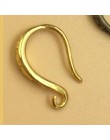 20 sztuk 10*15mm odlew brązu ear haki rzeźbione DIY kolczyki akcesoria