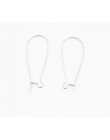 100 sztuk/partia 11x24mm/16x38mm srebrny/brązowy/rod/pozłacany kolczyk haki nerek kolczyki Ear Ear ustalenia DIY tworzenia biżut