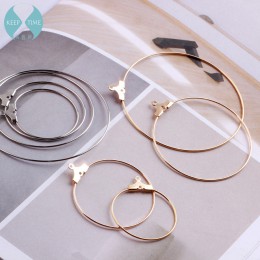 Miedź minimalistyczny diy okrągły koło stadniny kolczyki kolczyki uszy zwisają kolczyk ręcznie robione akcesoria materiał tassel