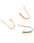 20 sztuk nowa oferta DIY czysty ze stali nierdzewnej 12*24 MM proste Ear Hook kolczyk biżuteria akcesoria hurtownie