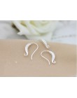 10 sztuk (5 para) 18*13mm jasny srebrny i brąz Plated popularne zaczepy na ucho kolczyk przewody dla kobiet moda biżuteria kolcz