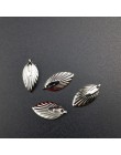 50 sztuk/partia metalowe rzemiosła DIY biżuteria ustalenia charm wisiorki krople do uszu ręcznie łańcuch akcesoria naszyjnikowe