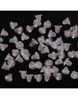 500 sztuk kolczyki biżuteria akcesoria kula plastikowe zatyczki do uszu zablokowane kolczyk powrót Diy 4mm x 5mm ocena biżuteria