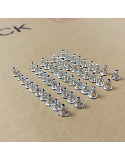 50 sztuk/partia kolczyki biżuteria akcesoria silikonowe lufa Bullet z tworzywa sztucznego w kształcie zatyczki do uszu/zablokowa