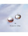 DIY kolczyki akcesoria igła do uszu materiał żelazo-plated temperament nieregularne kwadratowe okrągłe kolczyki wisiorek