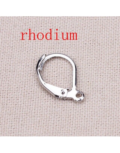 20 sztuk/lotHigh jakości 10*16mm sztuczna bigiel haki Ear Studs DIY kolczyki haki drut dla kobiet ocena biżuteria