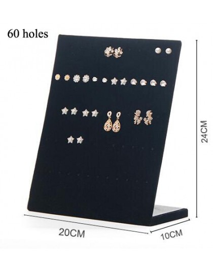 Nowy L konstrukcja typu trąbka wyświetlacz półka Board Pin kolczyk biżuteria stojak uchwyt na kolczyk biżuteria Box sklep hurtow