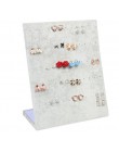 Nowy L konstrukcja typu trąbka wyświetlacz półka Board Pin kolczyk biżuteria stojak uchwyt na kolczyk biżuteria Box sklep hurtow