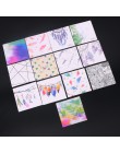 50 sztuk 6x6 cm kolorowe biżuteria papier kartonowy kolczyk karty Favor kolczyki do uszu kolczyki naszyjnik wyświetlacz opakowan
