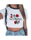 Krótki crop top z okrągłym dekoltem z krótkim rękawem biały seksowny modny młodzieżowy dla dziewczyn dla kobiet