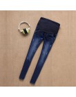 BAHEMAMI jeansy ciążowe spodnie dla kobiet w ciąży pielęgniarstwo dżinsy długie Prop brzuch Legging Skinny ubrania dla spodnie d