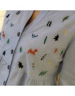 6002  talii plisowana hafty bawełna koszula macierzyński lato i wiosna bluzka bluzki odzież dla ciężarnych kobiet odzież ciążow