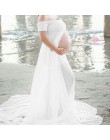 Sukienka ciążowa sesja zdjęciowa maxi dla kobiet w ciąży ciężarnych modna delikatna długa