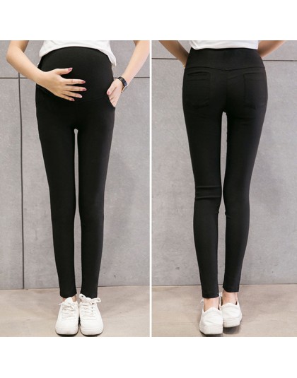 Skinny spodnie ciążowe dla kobiet w ciąży ubrania Stretch ołówek spodnie do karmienia legginsy ciąży odzież wiosna Wear 6 koloró