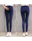 Skinny spodnie ciążowe dla kobiet w ciąży ubrania Stretch ołówek spodnie do karmienia legginsy ciąży odzież wiosna Wear 6 koloró