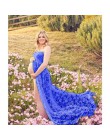 Bez ramiączek koronkowe fotografia rekwizyty sukienki dla kobiet w ciąży kobiety odzież ciążowa sukienka ciążowa do sesji zdjęci
