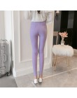 1662  stretch bawełna Skinny Legging 2019 moda jesień obcisłe spodnie odzież dla ciężarnych brzucha dla kobiet odzież ciążowa