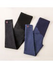 Denim Jeans spodnie ciążowe dla kobiet w ciąży odzież ciąży spodnie legginsy Gravidas dżinsy odzież ciążowa