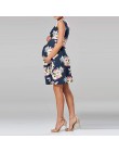 Vêtement femme 2019 odzież damska bez rękawów w ciąży sukienka ciążowa ubrania kwiat ciąża na co dzień ropa de mujer