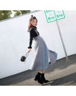GRRCOSY koreański spódnice damskie jesień ciążowe elastyczny paskiem wokół talii spódnica ciąży długie spódnice odzież dla cięża
