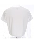 Weekeep kobiety moda przycięte szachownica druku t koszula lato bawełna O-neck koszulka z krótkim rękawem 2018 Streetwear Crop T