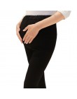 Kobiety odzież odzież ciążowa zima legginsy zagęszczony z aksamitu dla kobiet w ciąży ubrania spodnie dla kobiet w ciąży ciepłe 