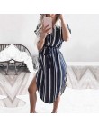 MUQGEW sukienka ciążowa odzież dla ciężarnych kobiet z krótkim rękawem w paski sukienka 2019 lato odzież dla ciężarnych kobiet g