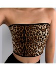 JAYCOSIN bluzki crop top Leopard Print damski tank Tops Sexy FashionTank topy kamizelka Halter Off ramię Camisole apr2