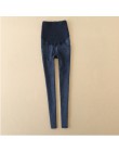 Jeansy ciążowe dla kobiet w ciąży spodnie damskie ubrania 2019 jesień panie ciąży legginsy Denim ołówek spodnie Pantalon Grosses