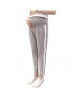 063 2017 jesień moda ciążowa spodnie sportowe elastyczny pas brzuch spodnie typu casual odzież dla ciężarnych kobiet spodnie