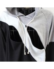 Sunbaby 2018 wiosna moda Casual patchwork odzież ciążowa z długim rękawem karmienie top bluza z kapturem dla kobiet w ciąży