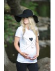 W ciąży T shirt druku mama się ciąży ubrania z krótkim rękawem odzież ciążowa kobiet w ciąży koszulki z krótkim rękawem ciąża Te
