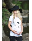 W ciąży T shirt druku mama się ciąży ubrania z krótkim rękawem odzież ciążowa kobiet w ciąży koszulki z krótkim rękawem ciąża Te