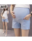 Spodnie ciążowe dla kobiet w ciąży lato ubrania dla kobiet w ciąży spodnie w ciąży Gravida spodenki brzuch matki odzież pielęgni