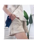 Letnie szorty ciążowe spodnie rekreacyjne bawełniane dla kobiet w ciąży odzież elastyczny pas na co dzień matka nosić ubrania