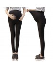 Brzucha Stretch spodnie ciążowe spodnie damskie obcisłe brzuch elastyczny pas macierzyński legginsy w ciąży odzież dla ciężarnyc