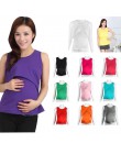 Kobiety w ciąży karmienie piersią kamizelka odzież ciążowa pielęgniarstwo topy koszulki bez rękawów ubrania pielęgniarstwo wierz