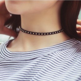 Biżuteria damska młodzieżowa dziewczęca ozdobny choker na szyję ozdobny modny wygodny dekoracyjny