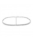 H: HYDE moda biżuteria akcesoria luksusowe Rhinestone Choker naszyjnik dla kobiet Temperament kołnierz mujer naszyjnik prezent u