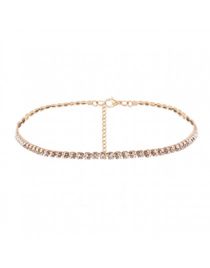 H: HYDE moda biżuteria akcesoria luksusowe Rhinestone Choker naszyjnik dla kobiet Temperament kołnierz mujer naszyjnik prezent u