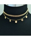 H: HYDE moda biżuteria akcesoria luksusowe Rhinestone Choker naszyjnik dla kobiet Temperament kołnierz mujer naszyjnik prezent u