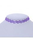 1 sztuk sprzedać nowy Choker naszyjniki kolorowe Chokers wakacje kurort nadmorski plaża biżuteria kropla wody okrągłe Cobwebbing